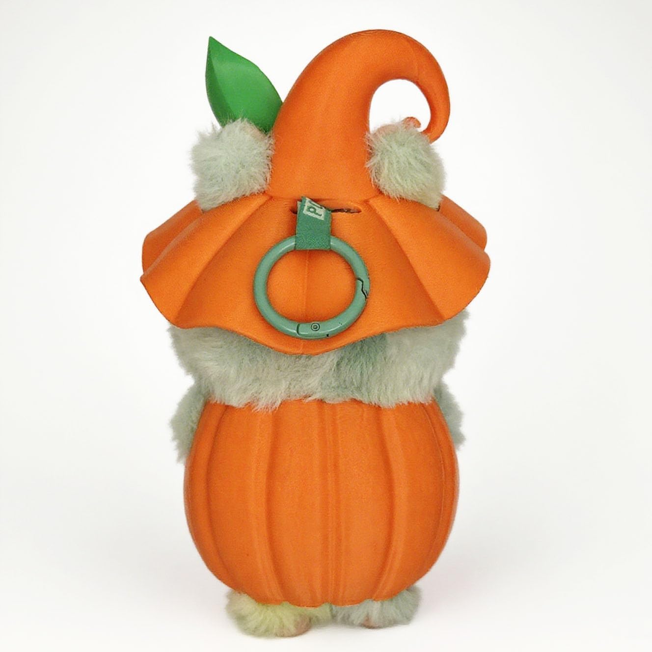 Halloween Pumpkin Hat & Holder Set for Labubu - Festive Decoration Figure Accessory,Halloween Decoration,Dorable Character Display Piece