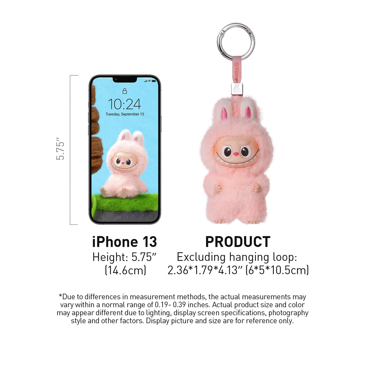 POP MART The Monsters Pin for Love Series-Vinyl Plush Blind Box (N-Z), Labubu Collectible Toys, Holiday Birthday Gifts for Girls and Boys, Single Box