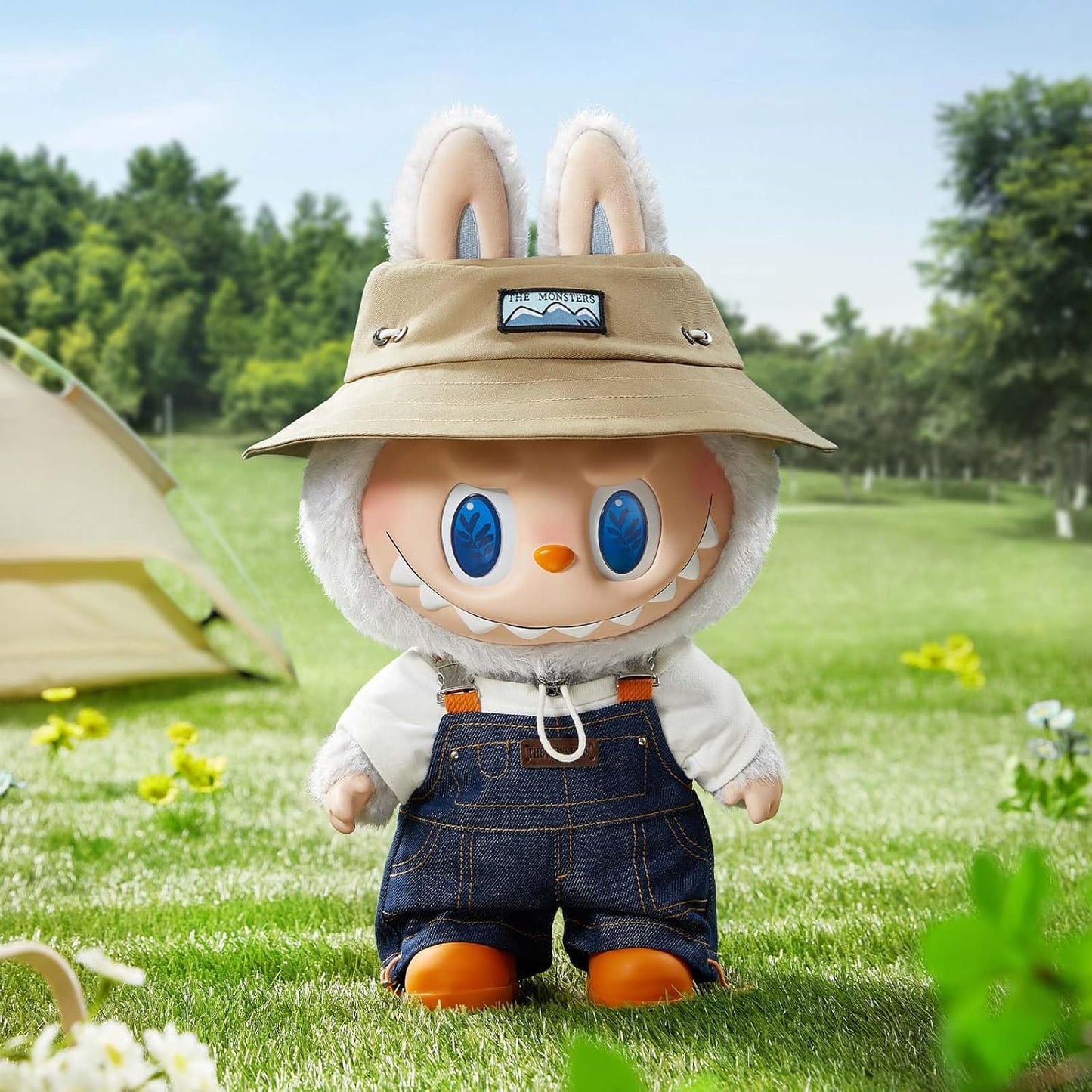 POP MART The Monsters Fall in Wild Series-Vinyl Plush Doll Action Figure, 15.74 inches Height, Toys for Modern Home Decor, Collectible Toy Set for Desk Accessories, 1PC