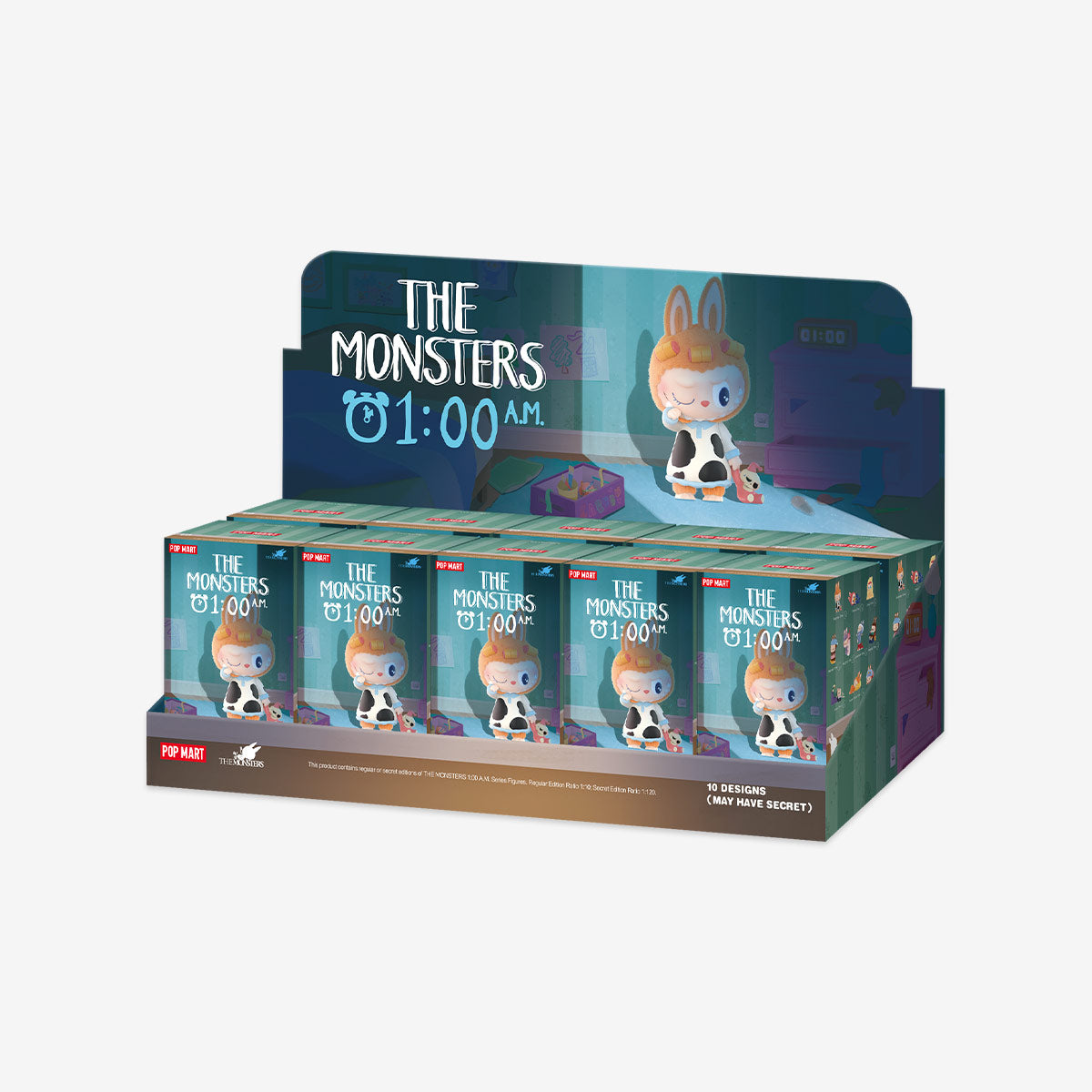 Labubu 1 AM Series Figures - Pop Mart The Monsters