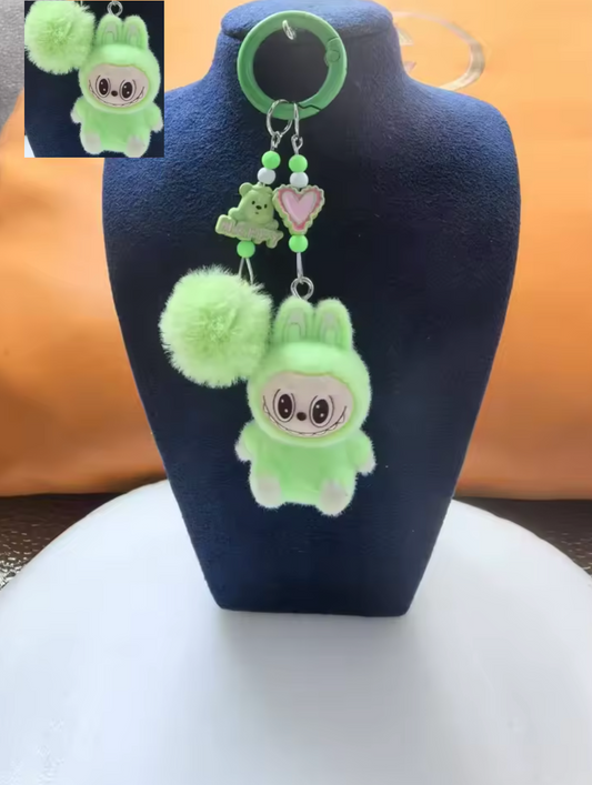 Cute Keychain Cartoon Key Chain for Bag Charms Handbag Purse Backpack Accessories -Gift for Women Girl