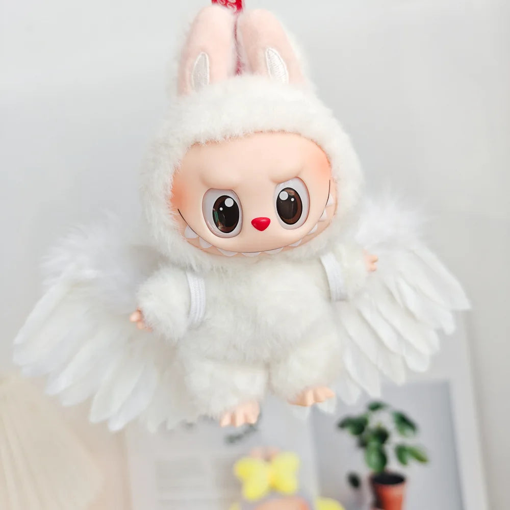 Angel Wings Doll Outfits for Labubu