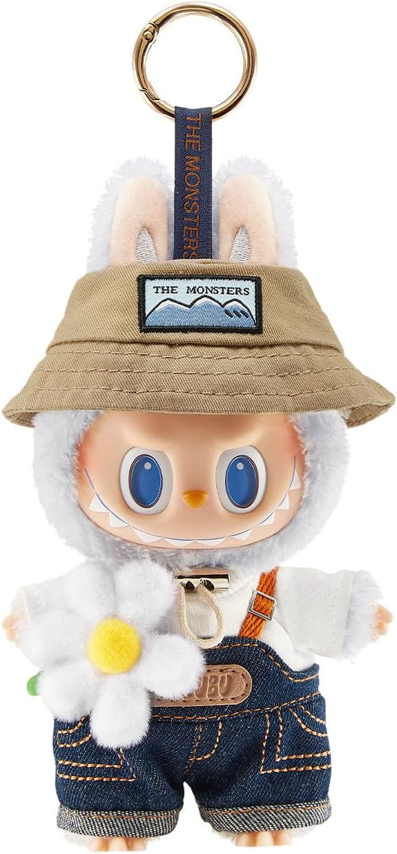 Labubu The Monsters Fall in Wild Series-Vinyl Plush Doll Pendant Action Figure, 6.69 inches Height, Toys for Modern Home Decor, Collectible Toy Set for Desk Accessories, 1PC