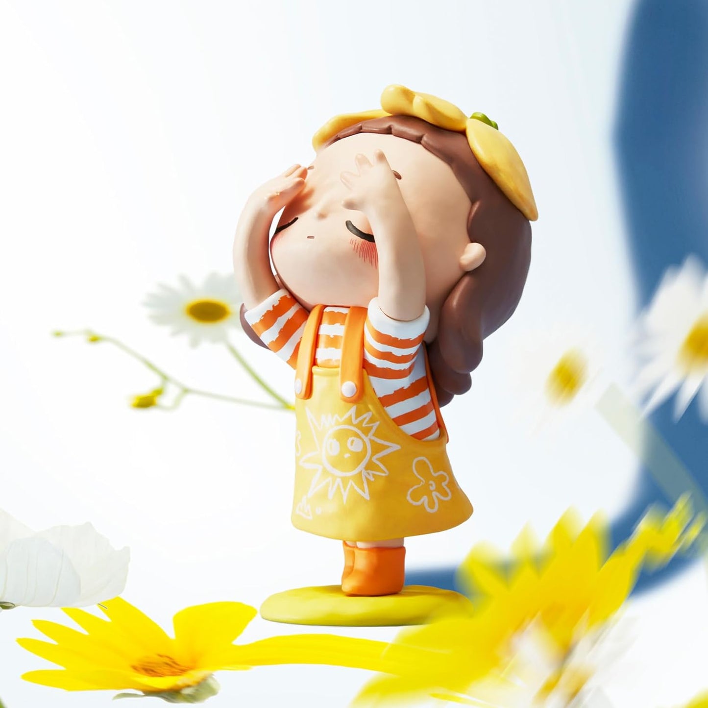 POP MART Nyota I Am The Seasons Series Blind Box Figures, Random Design Action Figures Collectible Toys Home Decorations, Holiday Birthday Gifts for Girls and Boys, Single Box