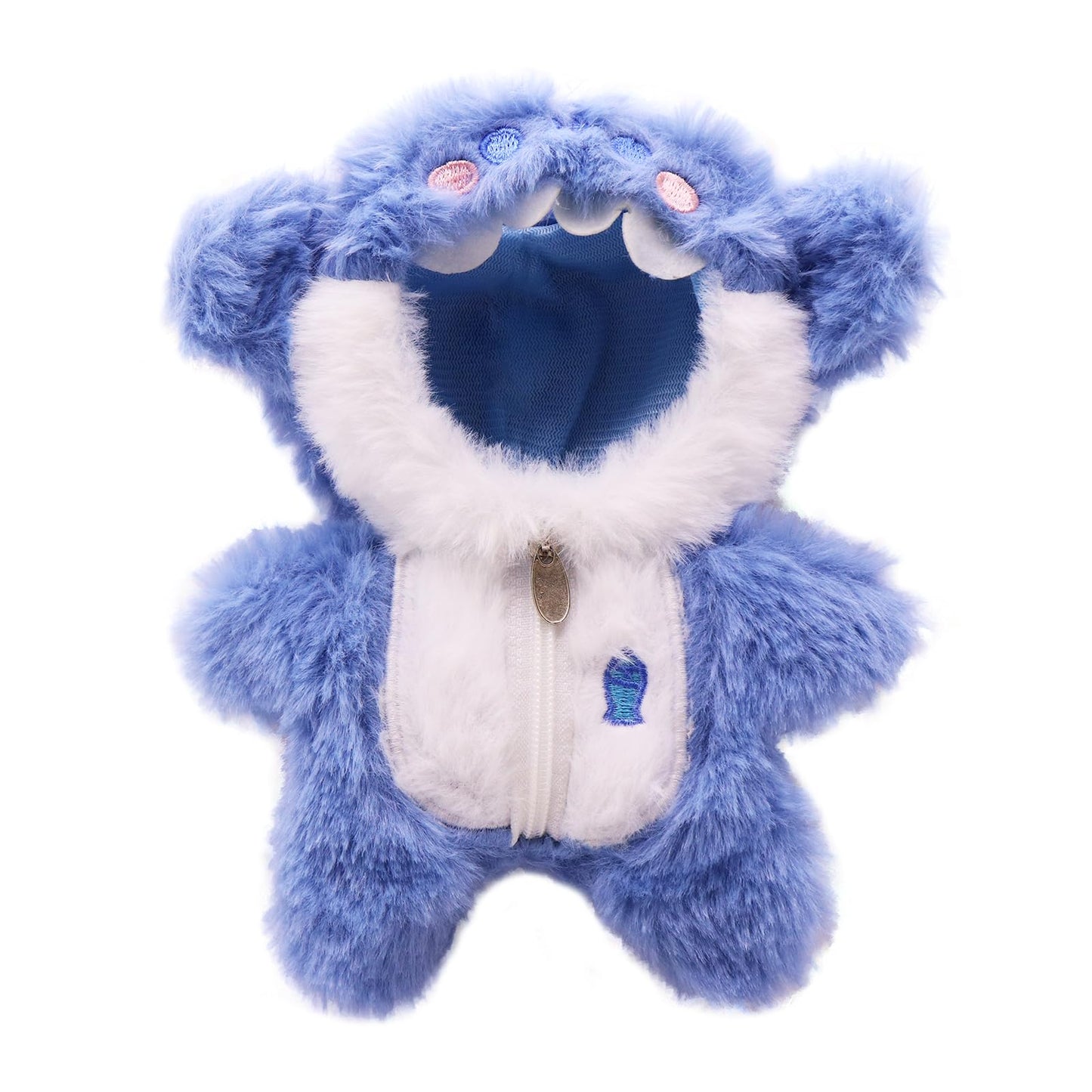 5-Pack Clothes Set Designed for Labubu Clothes with Accessories Set, Includes 6 Mini Accessories, Display Bag, Clothes Rack, Headphones, Camera, Sunglasses, Shoes Accessories for Labubu - Style A