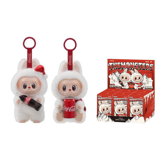 POP MART The Monsters COCA-COLA Series-Vinyl Face Blind Box, 6PCs Blind Box Figures, Random Design Action Figures Collectible Toys Home Decorations, Holiday Birthday Gifts, Whole Set