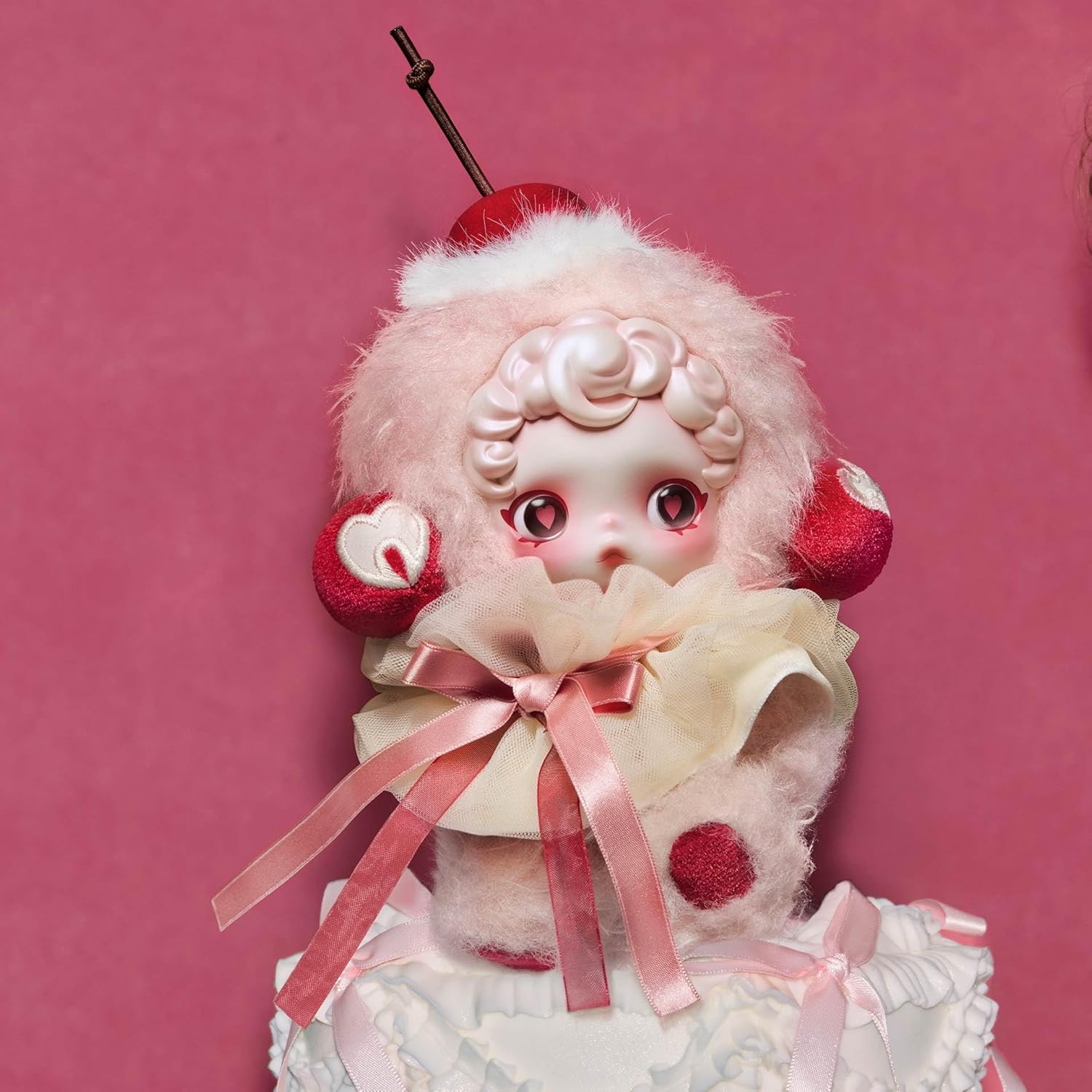 POP MART SKULLPANDA You Found Me! Series Plush Doll Pendant Blind Box Figures, Collectible Toys, Holiday Birthday Gifts for Girlfriend Daughter Girls and Boys, Single Box