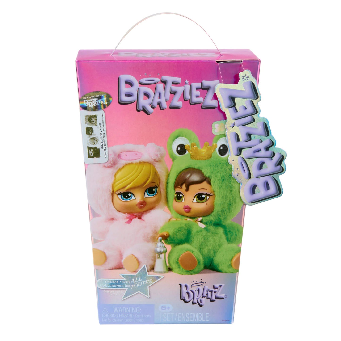 Labubu Bratz Bratziez Iconz Seriez Plush Keychain Blind Box