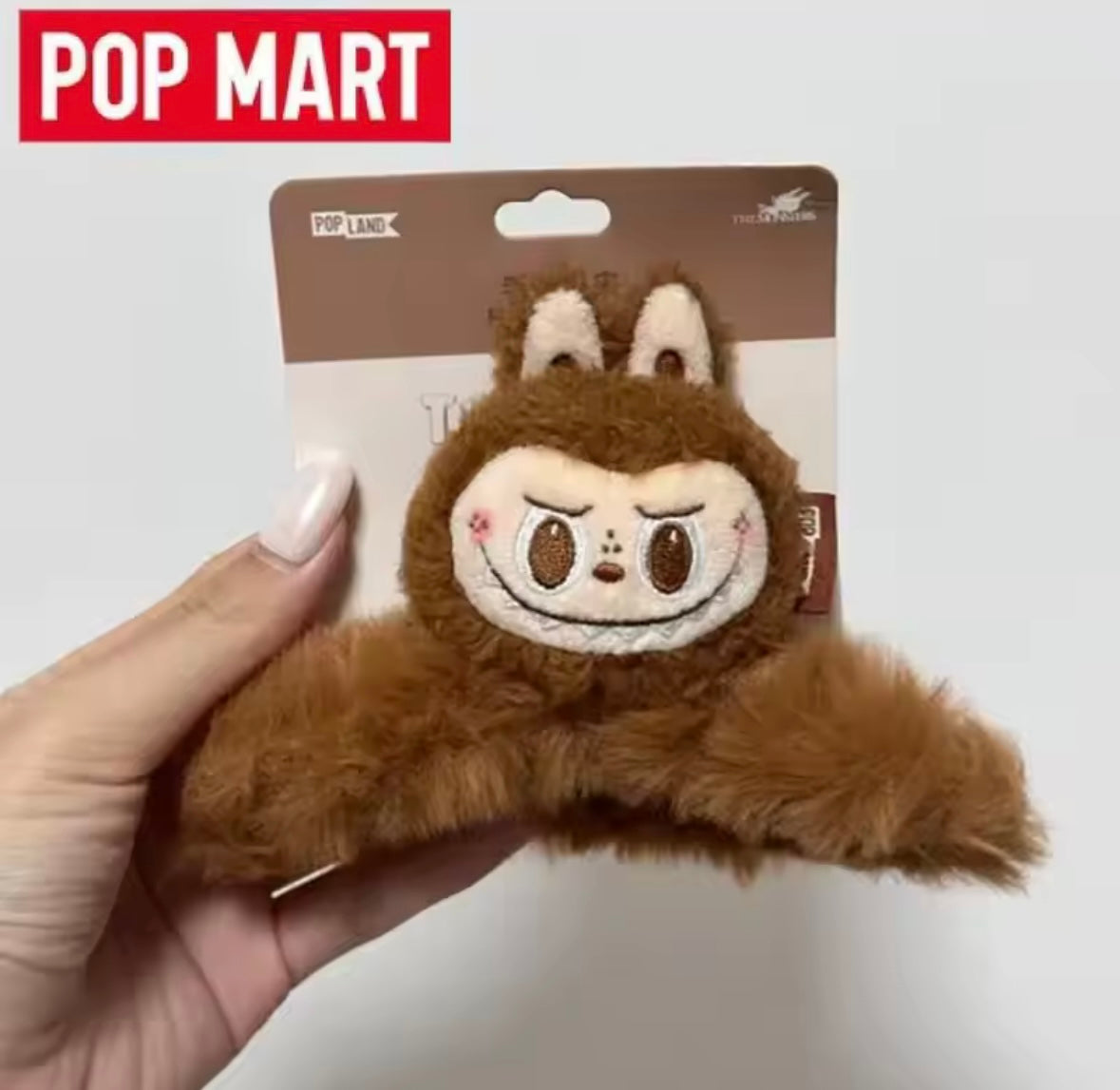 Labubu Plush Hairband for Girls Anime Cartoon Hair Accessories Fashion Kawaii Hairband Ponytail Clips Friends Gifts