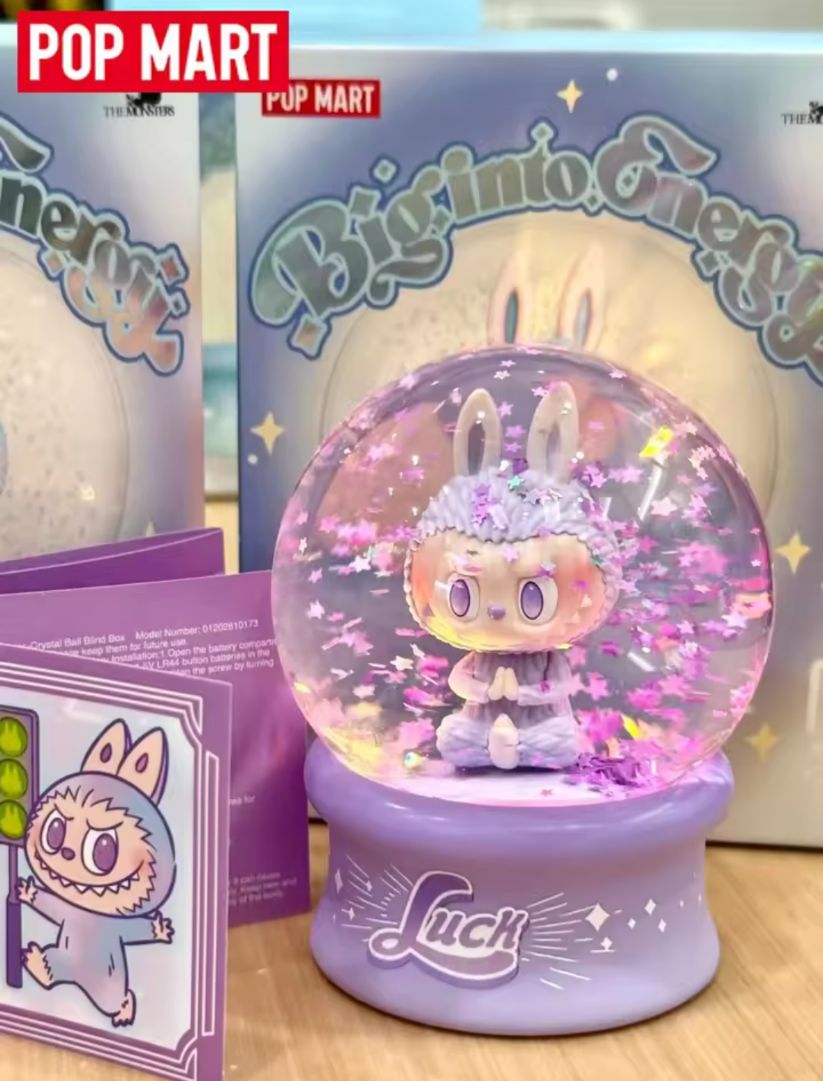Labubu Crystal Ball The Monsters High Energy Ahead