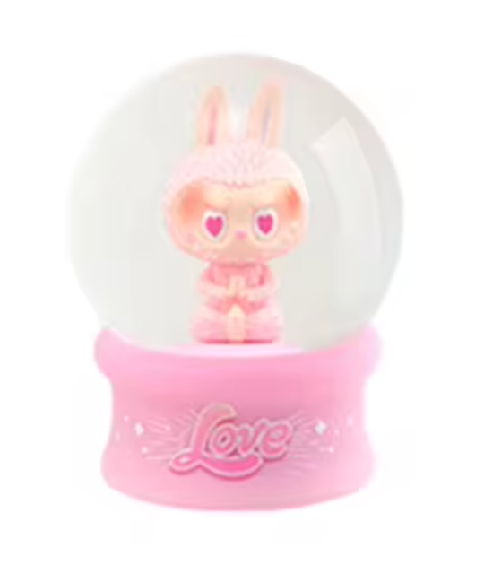 Labubu Crystal Ball Pink Love High Energy Series