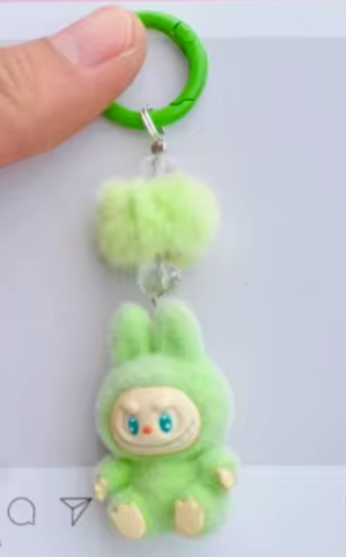 Cute Keychain Cartoon Key Chain for Bag Charms Handbag Purse Backpack Accessories -Gift for Women Girl