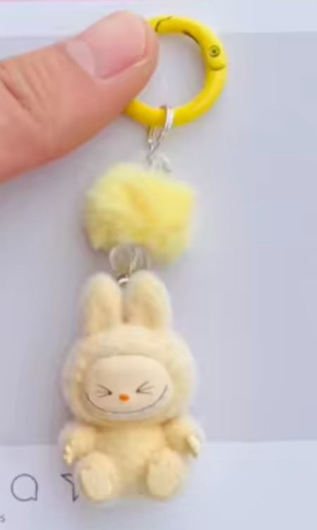 Cute Keychain Cartoon Key Chain for Bag Charms Handbag Purse Backpack Accessories -Gift for Women Girl