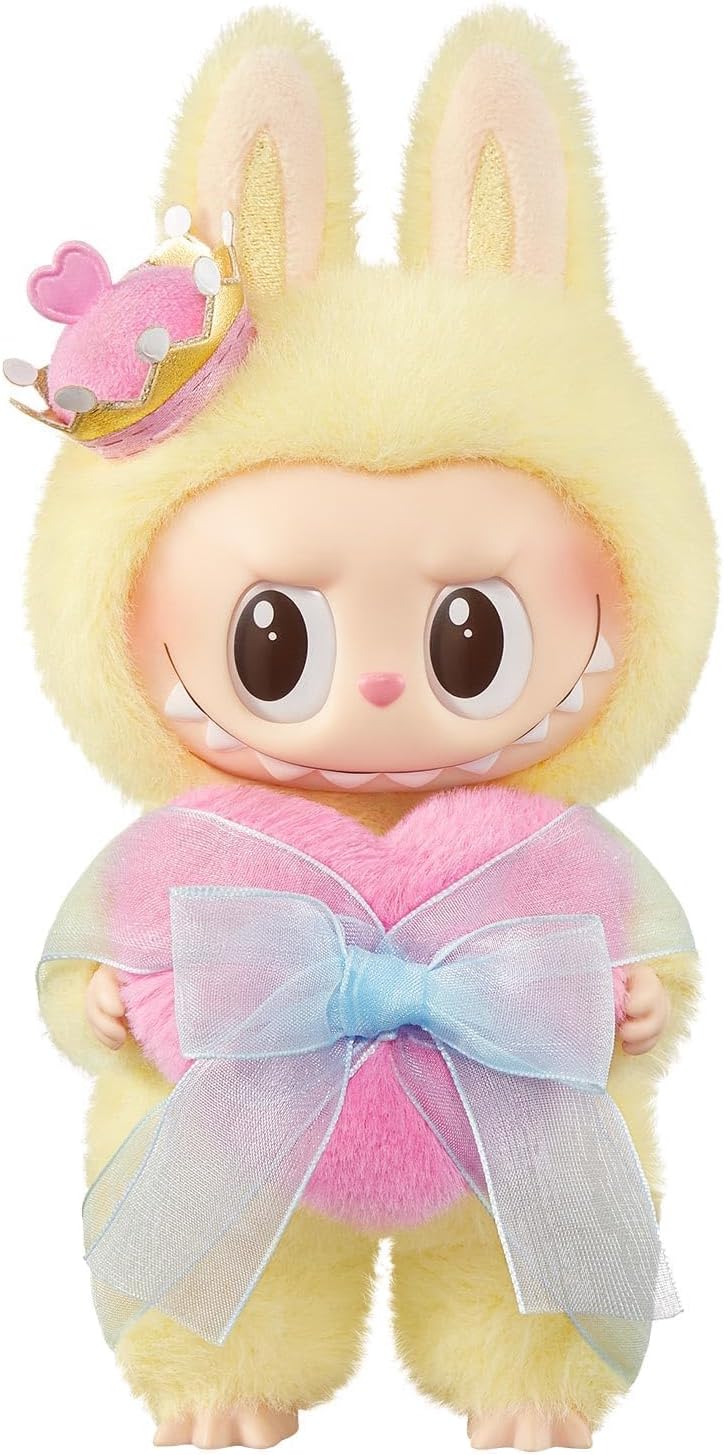 Labubu Let's Checkmate vinyl plush hanging card, chess queen design by Pop Mart