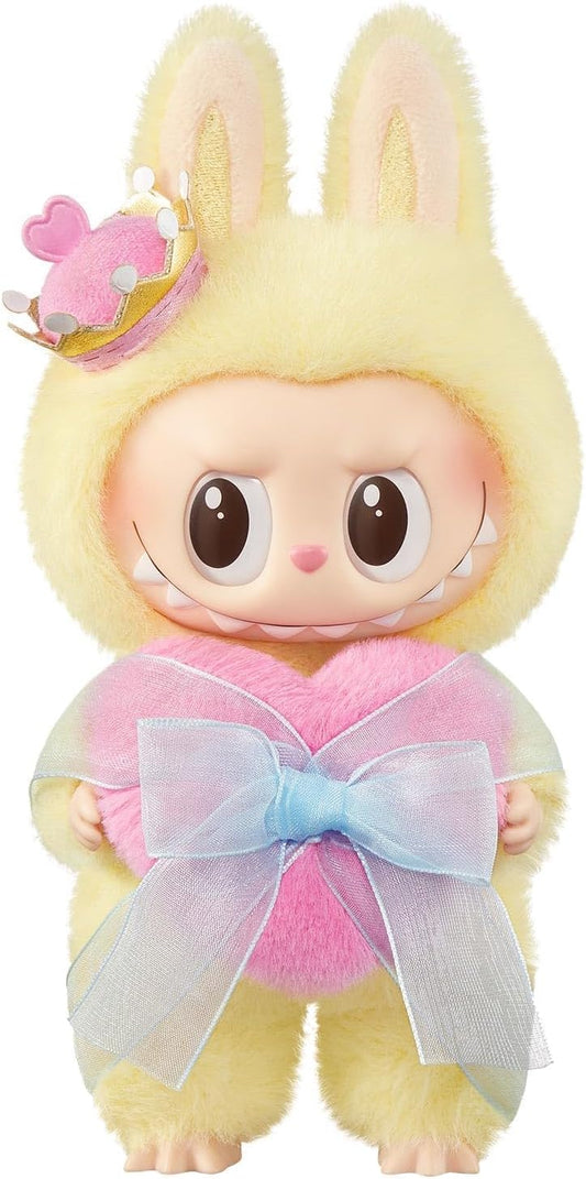 Labubu Let's Checkmate vinyl plush hanging card, chess queen design by Pop Mart