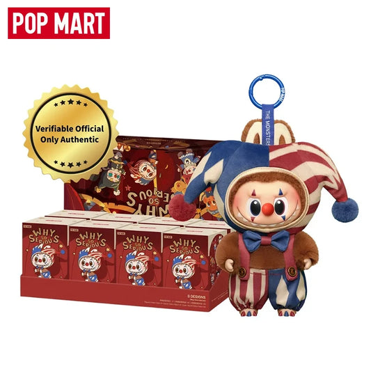 Labubu Why So Serious Halloween blind box clown figures by Pop Mart